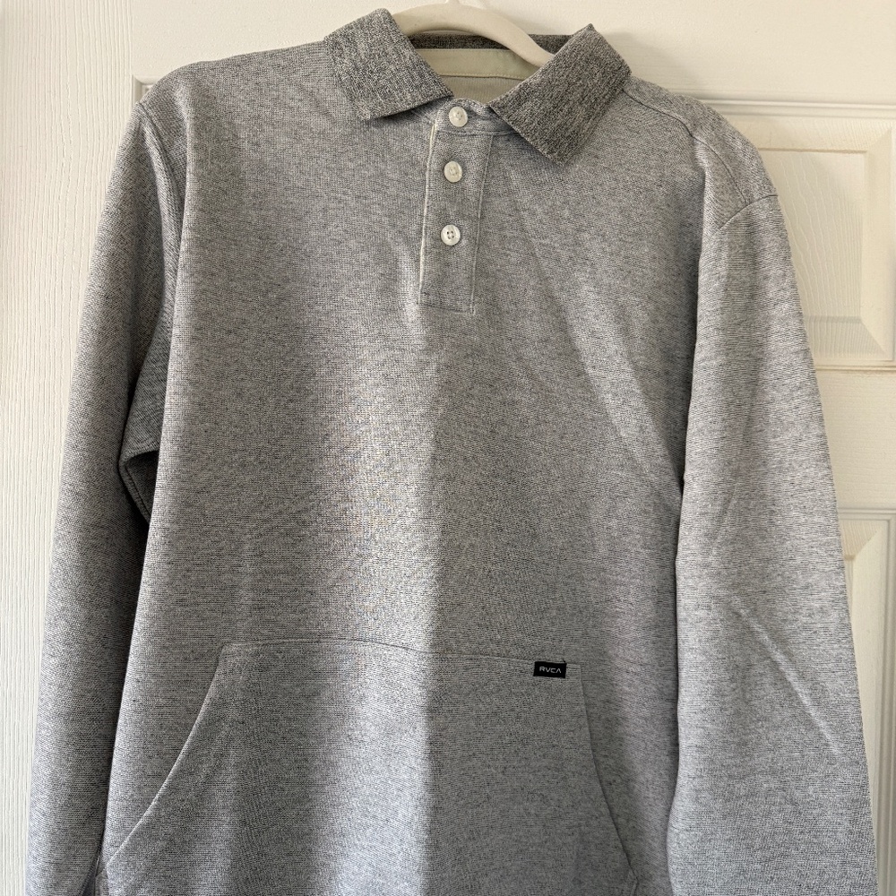 RVCA Fairfax Fleece Polo Shirt